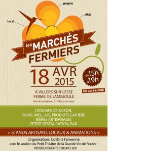 2015 avril marché Colibris